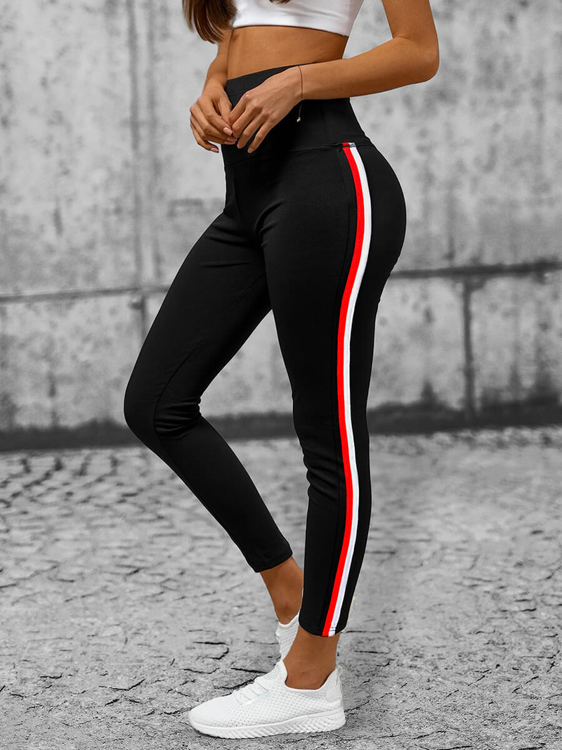 Γυναικείο κολάν μαύρο OZONEE O/TS203/1