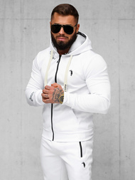 Ανδρικό σετ φόρμας λευκό OZONEE O/LN11675