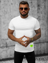 Ανδρικό μπλουζάκι λευκό OZONEE NB/MT3057