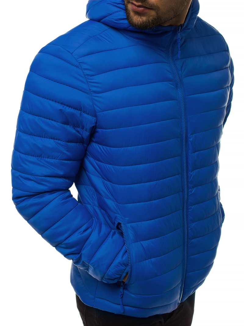 Ανδρικό μπουφάν μπλε OZONEE JS/LY35