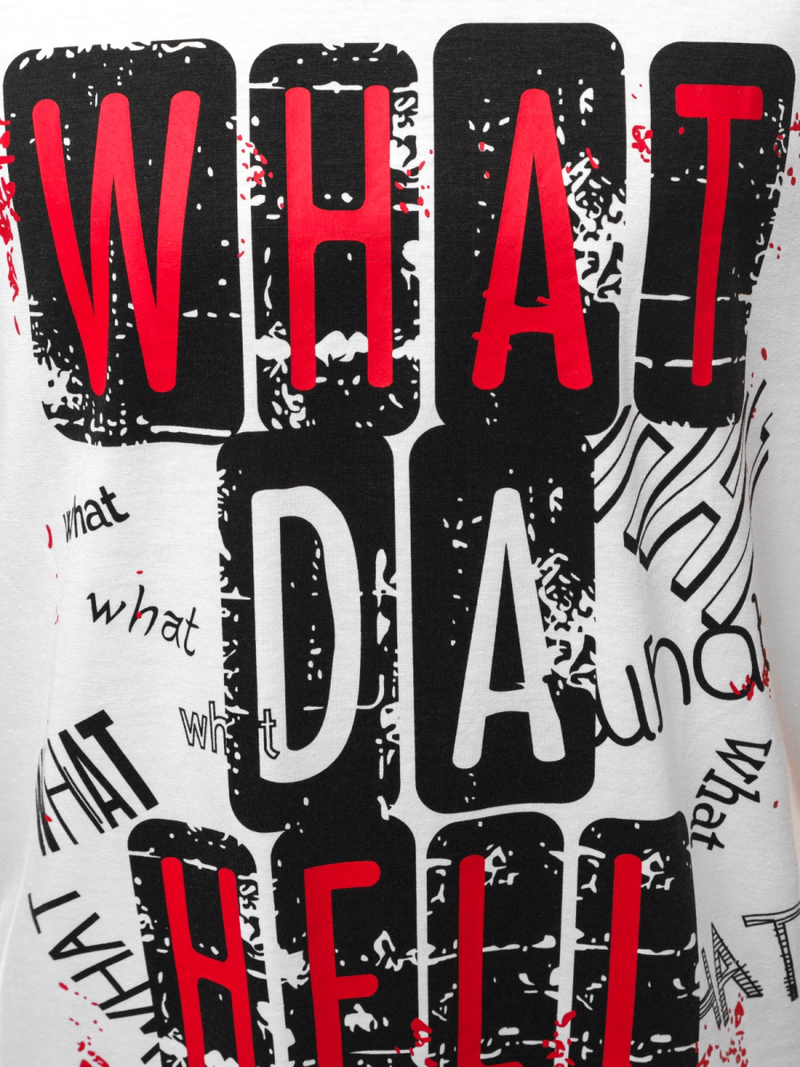 Ανδρικό μπλουζάκι λευκό OZONEE JS/KS1996Z