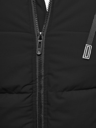 Ανδρικό μπουφάν μαύρο OZONEE JS/31M5006